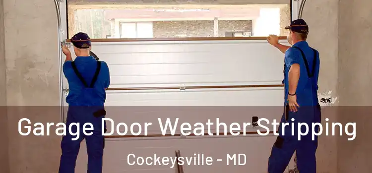  Garage Door Weather Stripping Cockeysville - MD