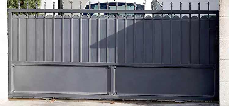 Metal Driveway Gate Installation Cockeysville